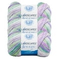 thumbnail image 1 of Lion Brand Yarn Landscapes Breeze Rainforest Medium Modal, Acrylic, Wool Multi-color Yarn 3 Pack, 1 of 3