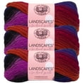 thumbnail image 1 of Lion Brand Yarn Landscapes Volcano Medium Acrylic Yarn 3 Pack, 1 of 4