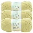 thumbnail image 1 of Lion Brand Yarn Lazy Days Lichen Medium Polyester Yarn 3 Pack, 1 of 4