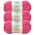 thumbnail image 1 of Lion Brand Yarn Lazy Days Sorbet Medium Polyester Yarn 3 Pack, 1 of 4