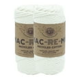 thumbnail image 1 of Lion Brand Yarn Mac-Re-Me Natural Super Bulky Recycled Cotton Yarn 2 Pack, 1 of 4