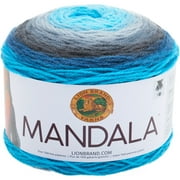 Lion Brand Yarn Madala Spirit Self-Striping Light Acrylic Multi-Color Yarn