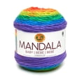 thumbnail image 1 of Lion Brand Yarn Mandala Baby Rainbow Falls Self-Striping Baby Light Acrylic Multi-color Yarn, 1 of 5