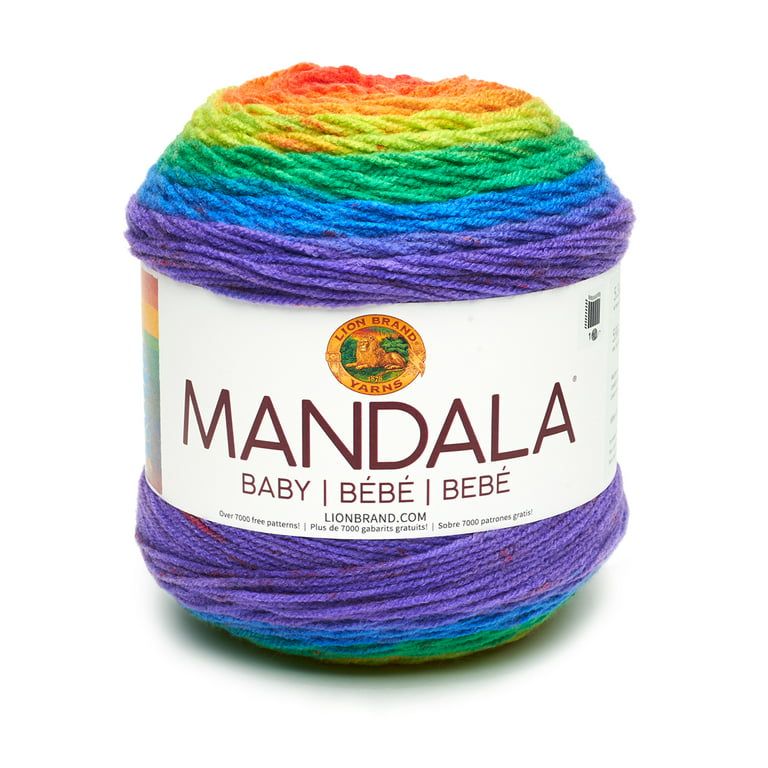 new hot sale rainbow yarn knitting