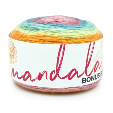 Lion Brand Yarn Mandala Bonus Bundle Sasquatch