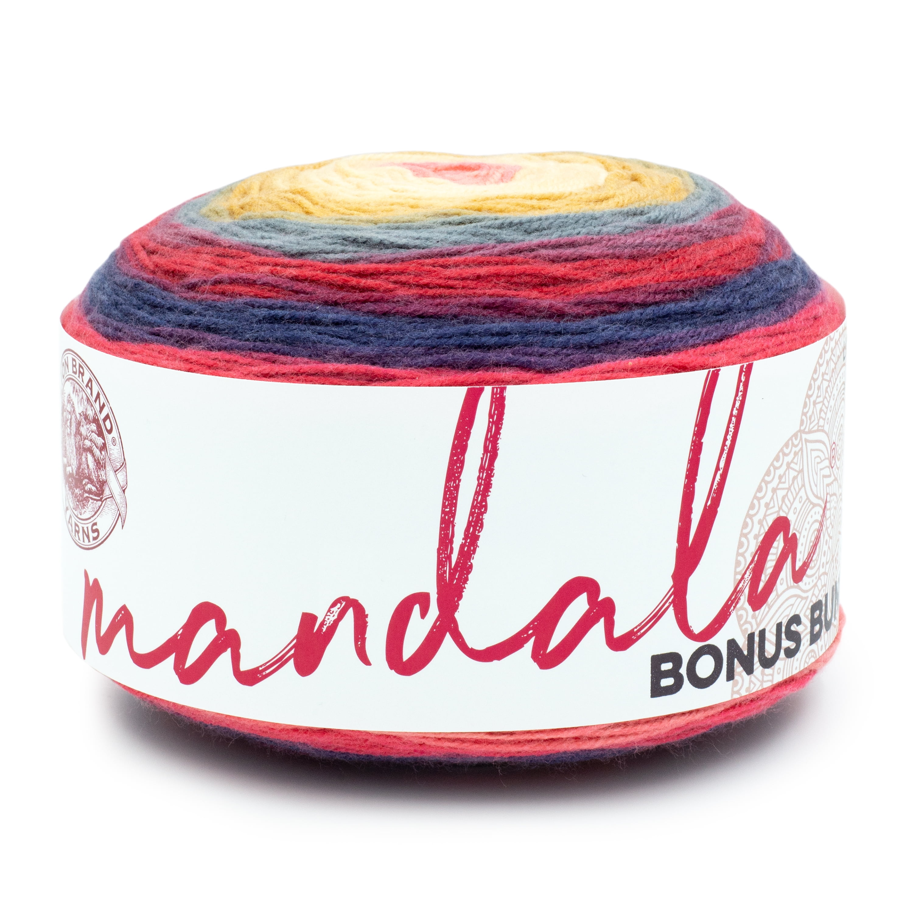Lion Brand Mandala Yarn Genie Acrylic Super Soft 5,3oz/150g