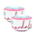 thumbnail image 1 of Lion Brand Yarn Mandala Bonus Bundle Unicorn Light Acrylic Yarn 2 Pack, 1 of 4