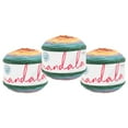 thumbnail image 1 of Lion Brand Yarn Mandala Doxy Light Acrylic Yarn 3 Pack, 1 of 4