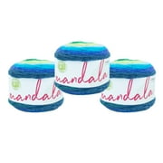Lion Brand Yarn Mandala Kraken Light Acrylic Yarn 3 Pack