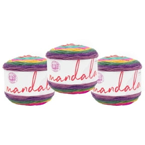 Lion Brand Yarn Mandala Mantis Light Acrylic Yarn 3 Pack