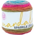 thumbnail image 1 of Lion Brand Yarn Mandala Sparkle Astrid Metallic Self-Striping Light Acrylic Multi-Color Yarn, 1 of 5