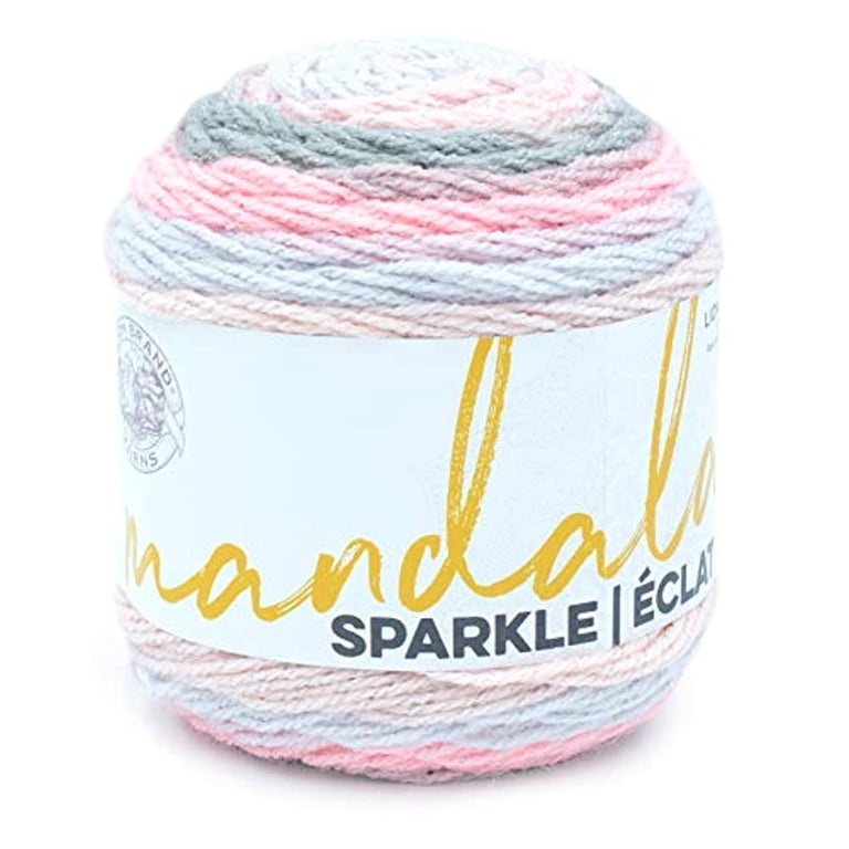 Lion Brand, Yarn Mandala Sparkle Nova, Metallic Self-Striping 328