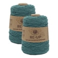 thumbnail image 1 of Lion Brand Yarn Re-Up Bonus Bundle Sea Glass Medium Recycled Cotton, Recycled Polyester Yarn 2 Pack, 1 of 4