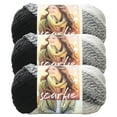 thumbnail image 1 of Lion Brand Yarn Scarfie Cream/Black Bulky Yarn Acrylic, Wool Yarn 3 Pack, 1 of 4