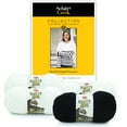 thumbnail image 1 of Lion Brand Yarn Schitt's Creek Bundle David Sweater, Size Medium Crochet Pattern Medium Acrylic Multi-color Yarn 1 Box, 1 of 4