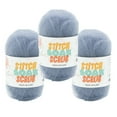 thumbnail image 1 of Lion Brand Yarn Stitch Soak Scrub Eventide Medium Nylon Yarn 3 Pack, 1 of 4