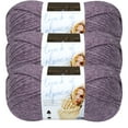 thumbnail image 1 of Lion Brand Yarn Touch of Alpaca Purple Aster Medium Acrylic, Alpaca Yarn 3 Pack, 1 of 4