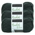 thumbnail image 1 of Lion Brand Yarn Touch of Linen Cypress Medium Cotton, Linen Yarn 3 Pack, 1 of 4