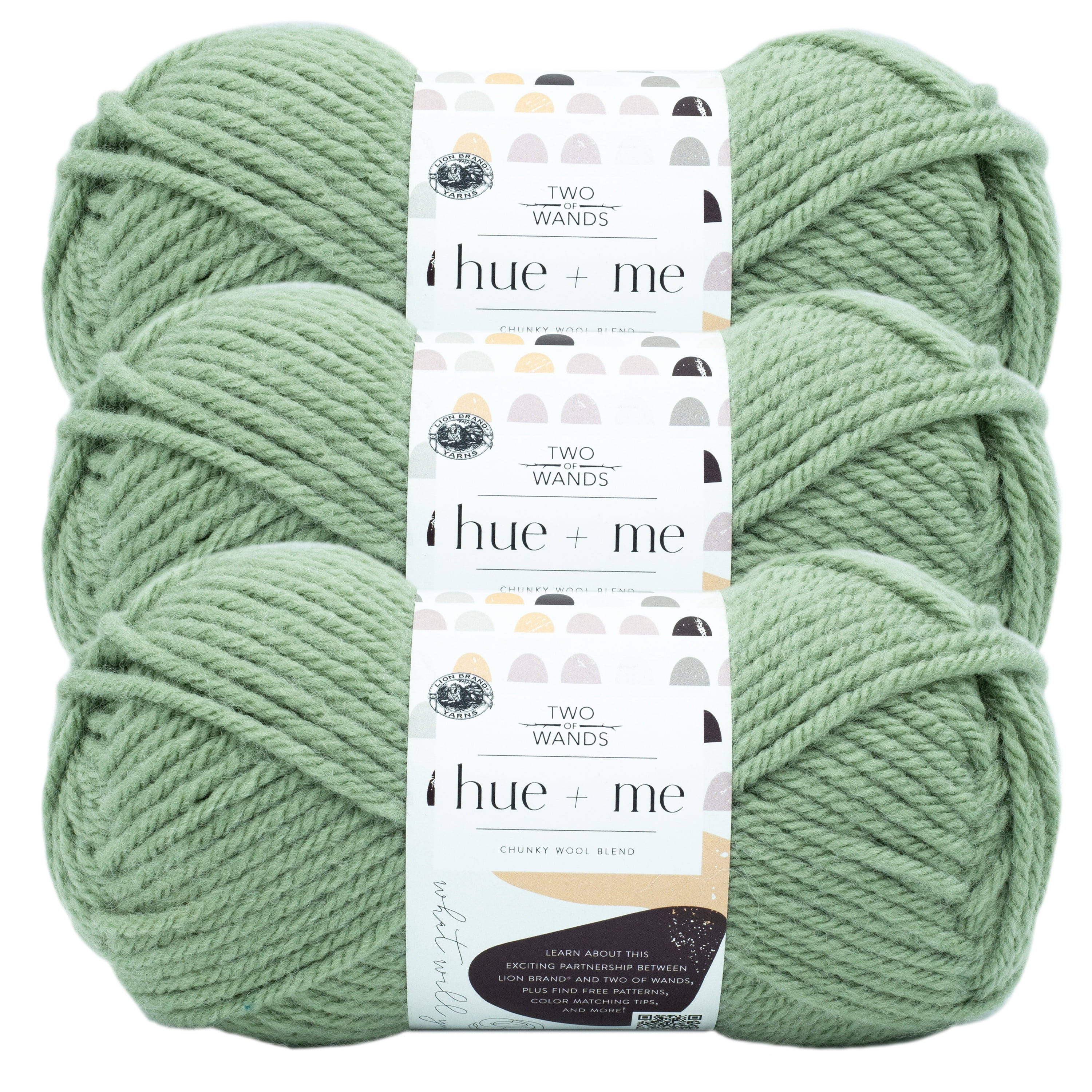  Lion Brand Yarn Off the Hook Yarn, Bulky No-Needle Craft Yarn  for Crocheting, Hand-Knitting Yarn, 1-Pack, Unicorn