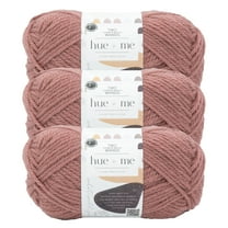 Lion Brand Yarn Two of Wands Hue   Me Pink Earth Bulky Acrylic, Wool Pink Yarn 3 Pack