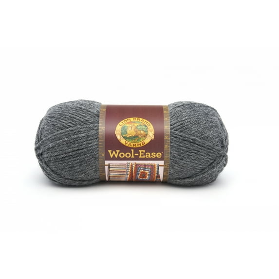 Lion Brand Yarn Wool Ease Oxford Grey 620-152 Classic Wool Yarn