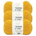 thumbnail image 1 of Lion Brand Yarn Wool-Ease Roving Origins Goldenrod Medium Wool Yarn 3 Pack, 1 of 4