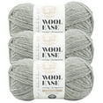 thumbnail image 1 of Lion Brand Yarn Wool-Ease Roving Origins Heather Grey Medium Wool Yarn 3 Pack, 1 of 4