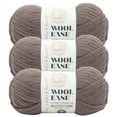 thumbnail image 1 of Lion Brand Yarn Wool-Ease Roving Origins Mushroom Medium Wool Brown Yarn 3 Pack, 1 of 4