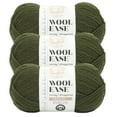 thumbnail image 1 of Lion Brand Yarn Wool-Ease Roving Origins Olive Medium Wool Yarn 3 Pack, 1 of 4