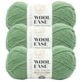 thumbnail image 1 of Lion Brand Yarn Wool-Ease Roving Origins Willow Medium Wool Green Yarn 3 Pack, 1 of 4