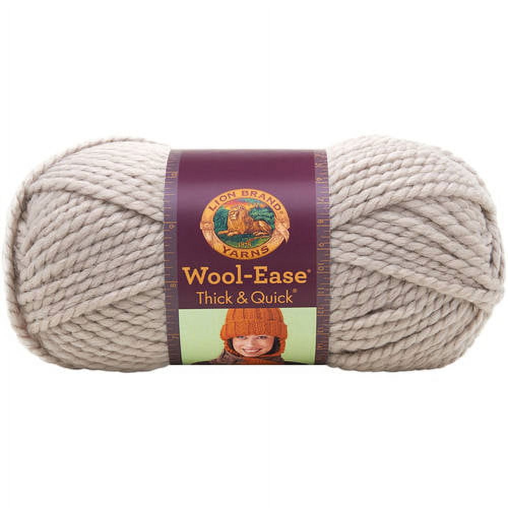 Lion Brand Yarn LOT of 7 Homespun, Wool-Ease, Chenille & More!