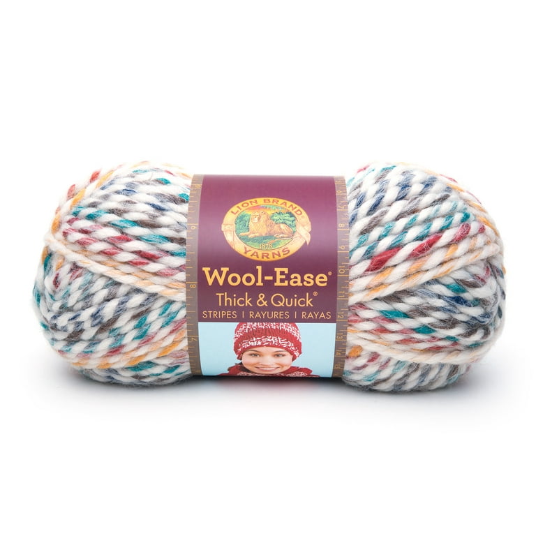 Lion Brand Yarn Wool-Ease Thick & Quick Hudson Bay 640-610 Classic