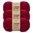 thumbnail image 1 of Lion Brand Yarn Wool-Ease Thick & Quick Recycled Burgundy Super Bulky Recycled Acrylic, Recycled Wool Red Yarn 1 Skein, 1 of 4