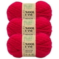 thumbnail image 1 of Lion Brand Yarn Wool-Ease Thick & Quick Recycled Red Super Bulky Recycled Acrylic, Recycled Wool Yarn 3 Pack, 1 of 4