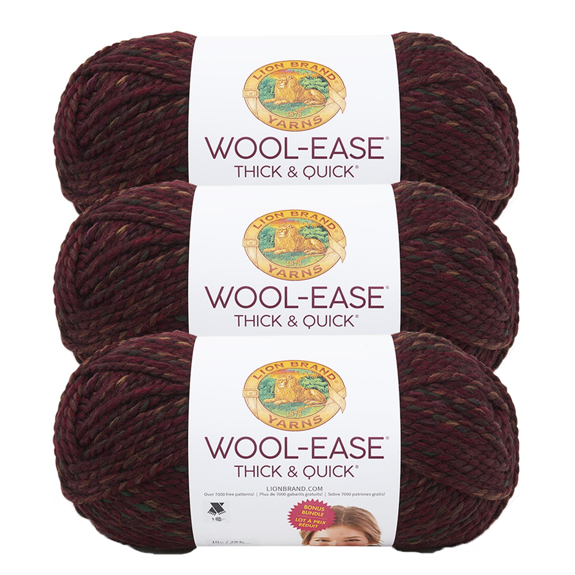 Lion Brand Wool-Ease Thick & Quick City Lights Yarn