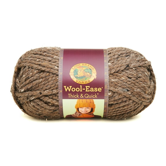Lion Brand Yarns Wool Ease Thick & Quick Barley Classic Yarn, 1 Each