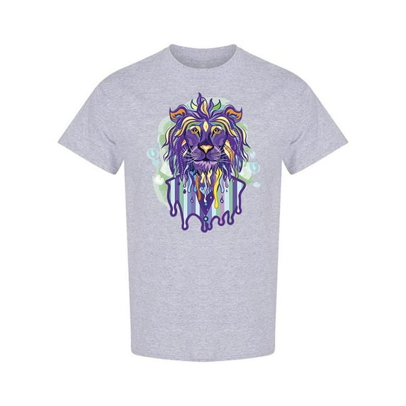 Lion Businessman T-Shirt Men -Image by Shutterstock, Male Medium