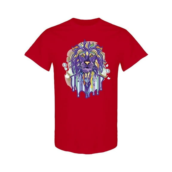 Lion Businessman T-Shirt Men -Image by Shutterstock, Male Medium