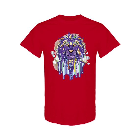 Lion Businessman T-Shirt Men -Image by Shutterstock, Male Medium