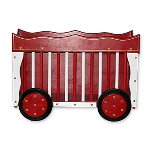 Lion Cage Toy Chest - Red