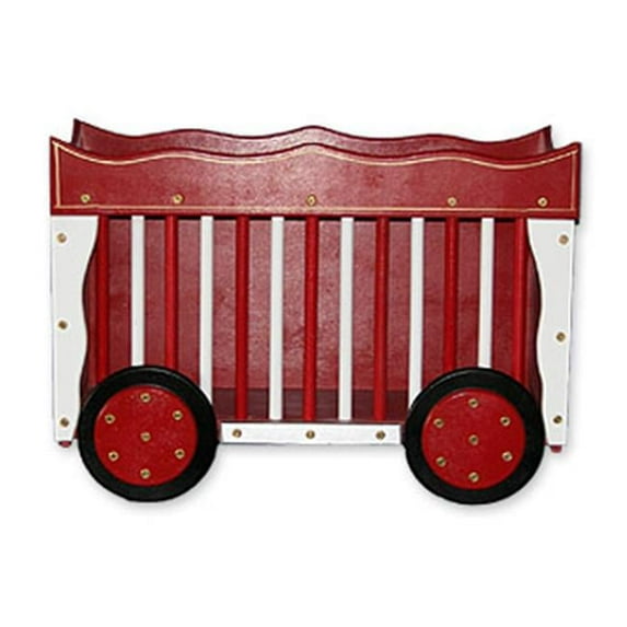 Lion Cage Toy Chest - Red