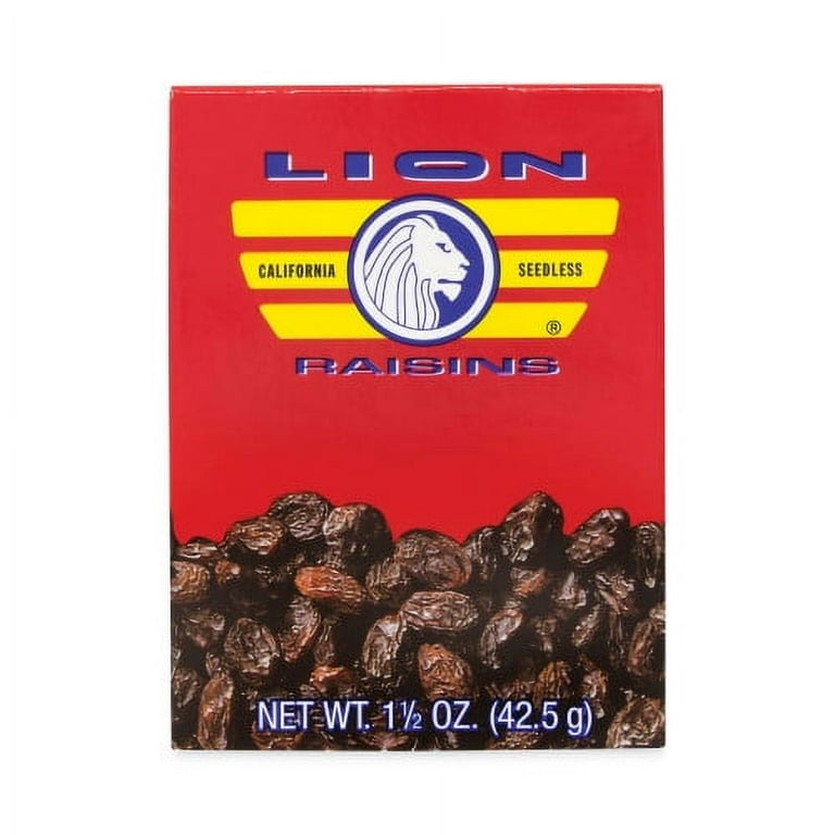 California Seedless Raisins, 1.5 oz Box, 6/Pack, Ships in 1-3 Business Days California Seedless Raisins, 1.5 oz Box, 6/Pack, Ships in 1-3 Business Days