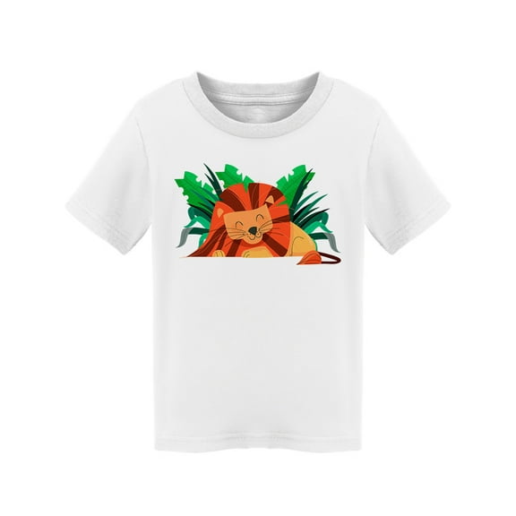 Lion Cartoon Lying Down T-Shirt Toddler -Image by Shutterstock,  2 Toddler