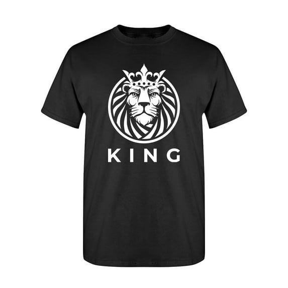 Lion Circle T-Shirt Men -Image by Shutterstock, Male 3X-Large