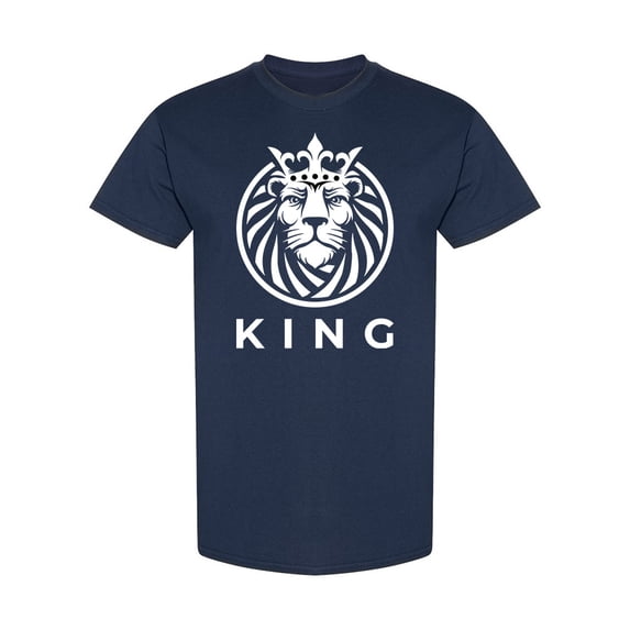 Lion Circle T-Shirt Men -Image by Shutterstock, Male Large