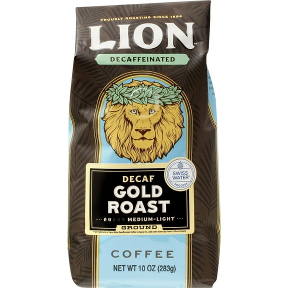 Lion Coffee Lion Gld Decaf Ad