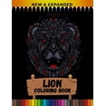 thumbnail image 1 of Lion Coloring Book (New & Expanded): Stress Relieving Book fot Kids, Boys and Girls (Paperback), 1 of 1