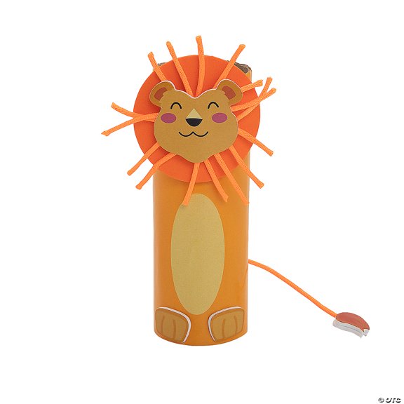 Lion Craft Tube Craft Kit - Makes 12