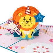Lion Cub Birthday Pop Up Card