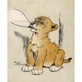 thumbnail image 1 of Lion Cub Drinks Milk Poster Print By Mary Evans Picture Library, 1 of 2